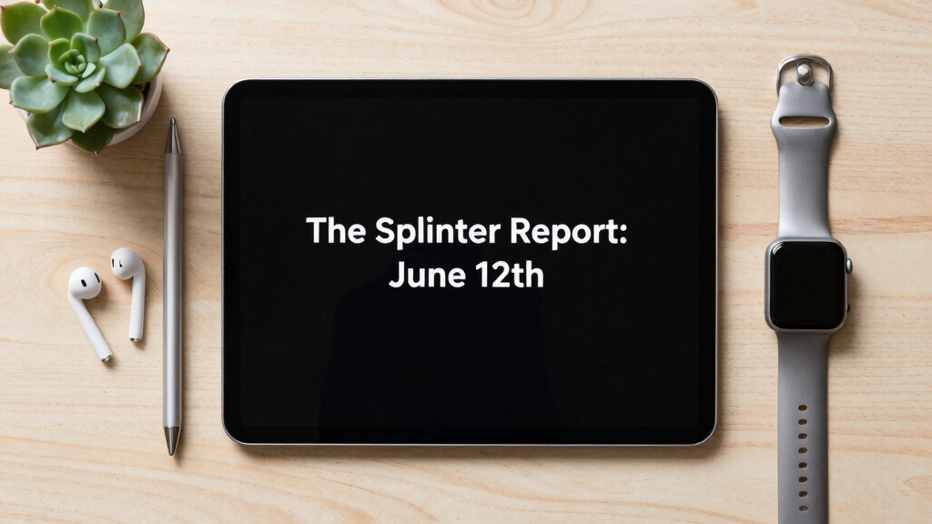 The Splinter Report: June 12th
