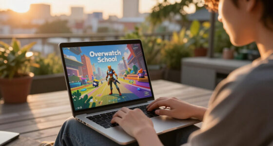 Exploring The AI-Generated Atmosphere Of 'Overwatch School'