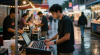 A Look Inside The Time-Shaped Finale Of “Nightmarket — Mercado De Medianoche”