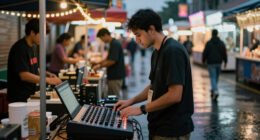 A Look Inside The Time-Shaped Finale Of “Nightmarket — Mercado De Medianoche”